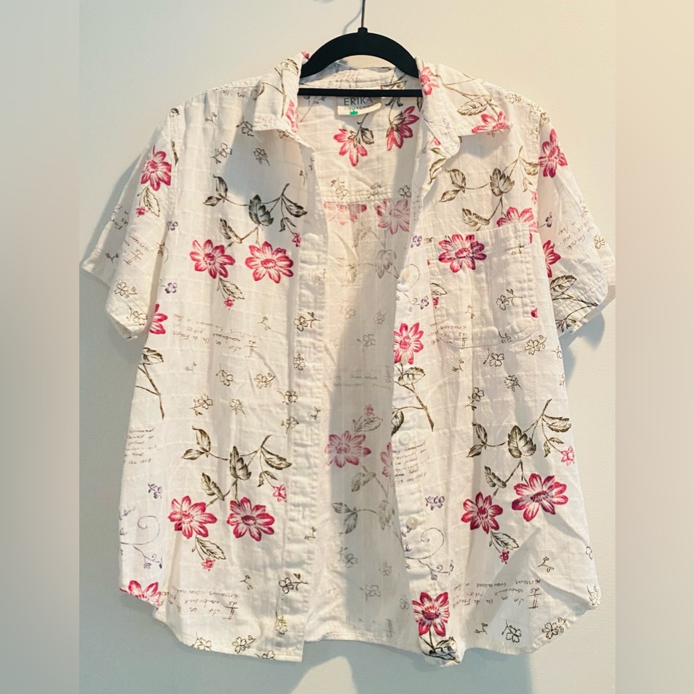 Erika collection thrifted hawaiian shirt